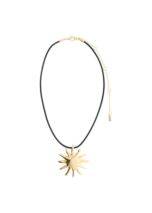LIGHT Sun Necklace | Gold Plated