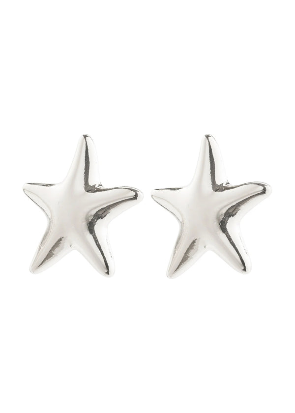 FORCE Star Studs | Silver-Plated