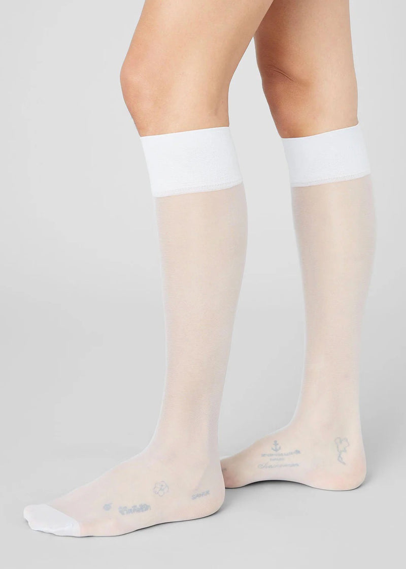 2-Pack Elin Premium Knee-Highs | Light Grey