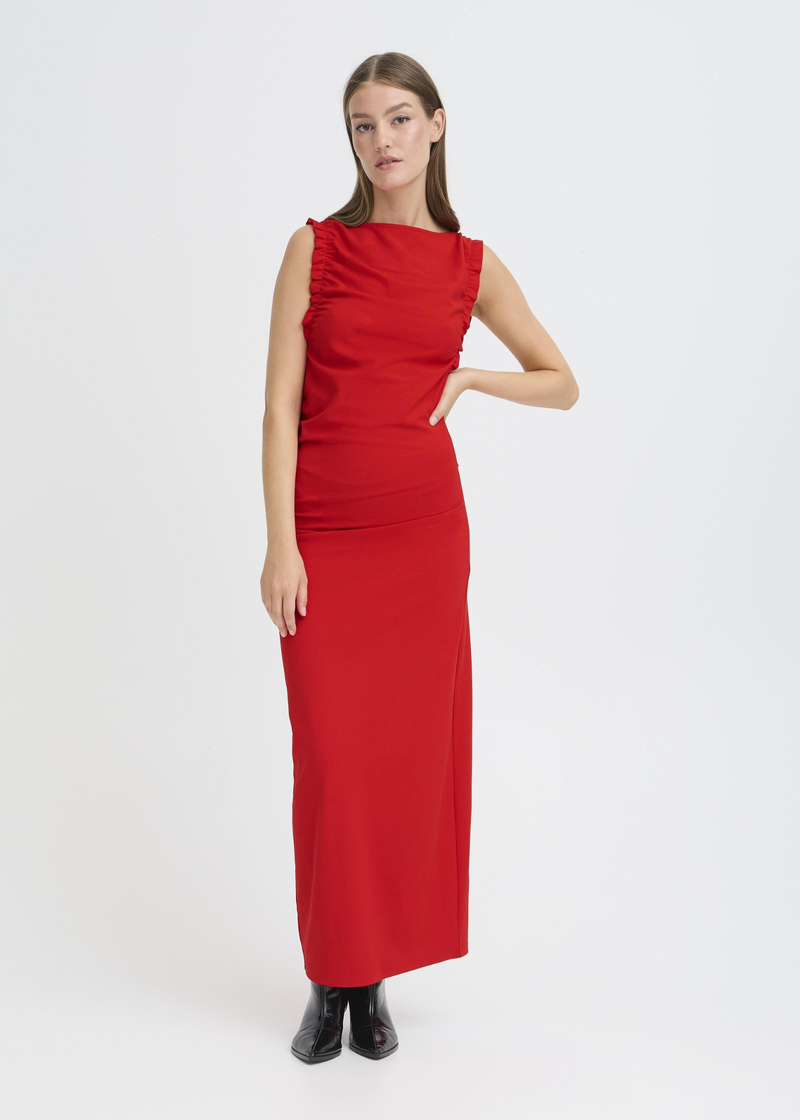 Matine Dress | Red