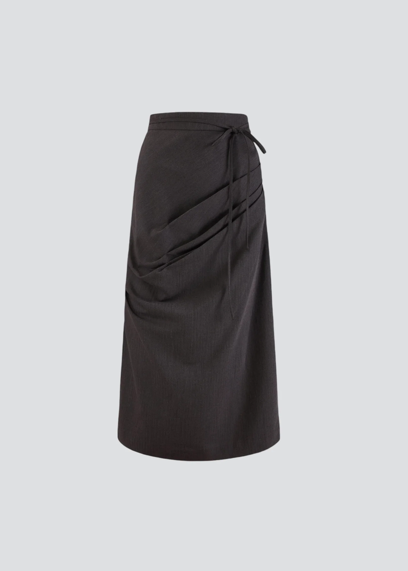 Alexia Midi Ruched Skirt