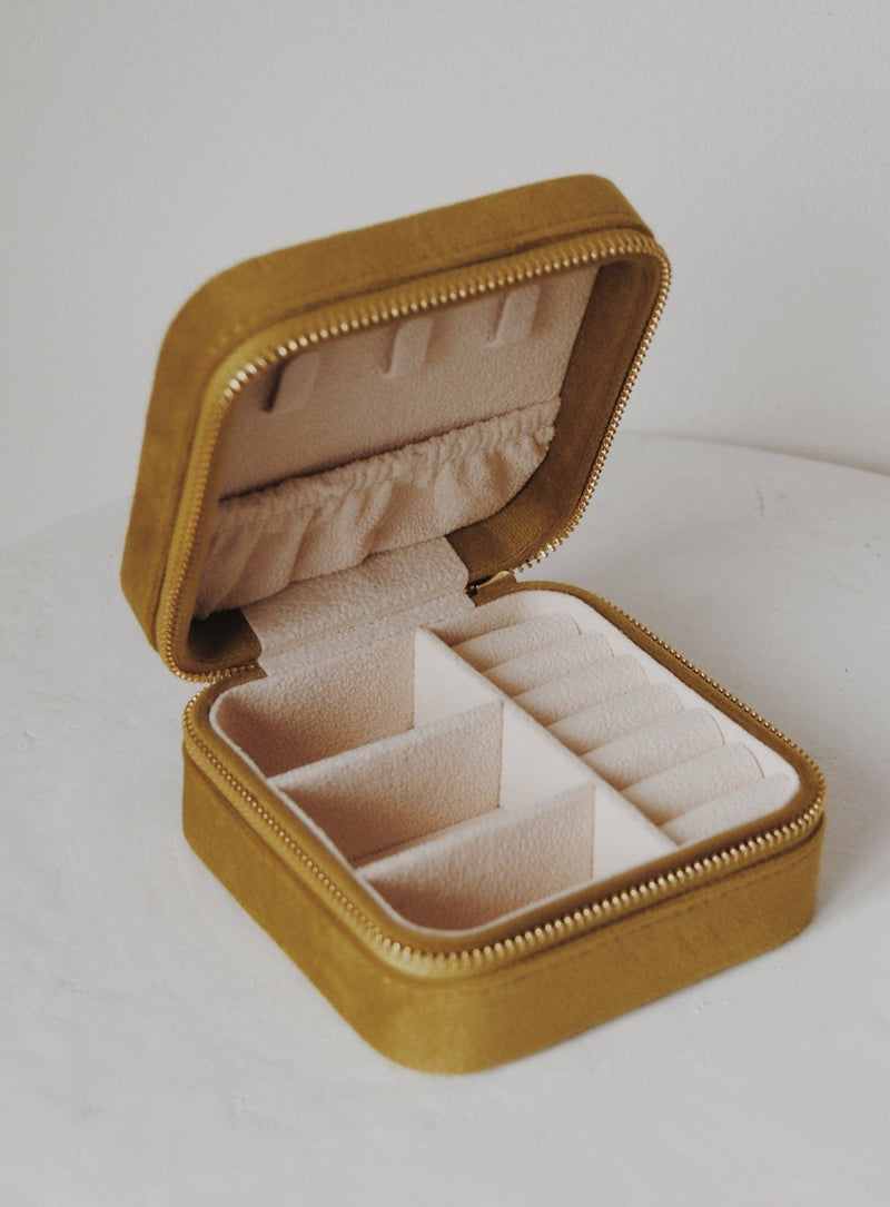 One and Only Jewelry Box in Chartreuse