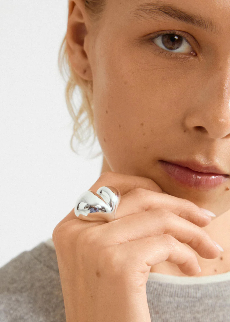 MADDIX Adjustable Ring | Silver Plated