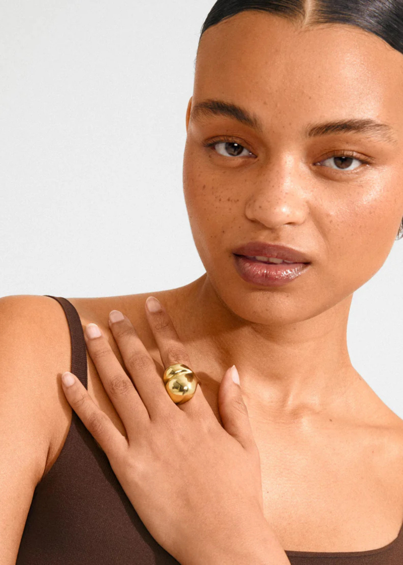 MADDIX Adjustable Ring | Gold Plated