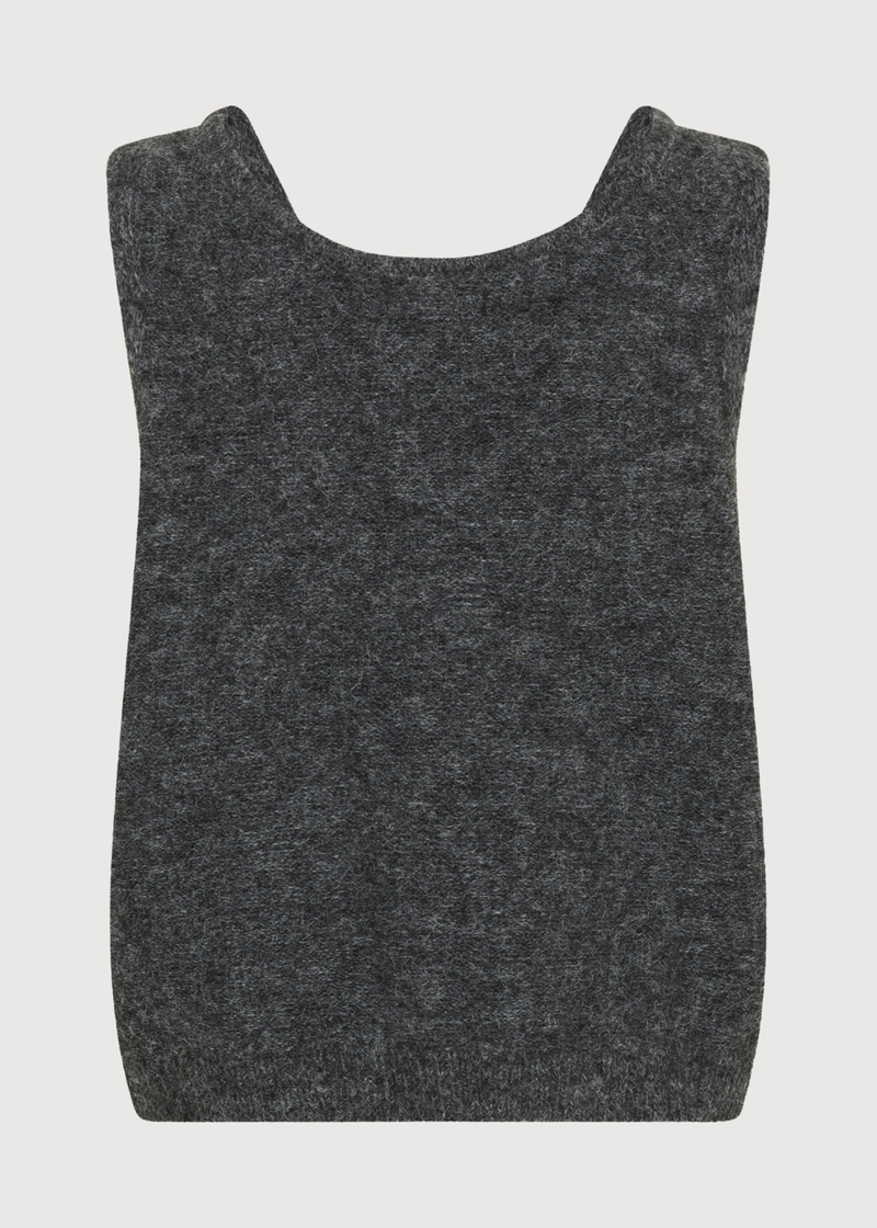 Bow Reversible Knit Vest