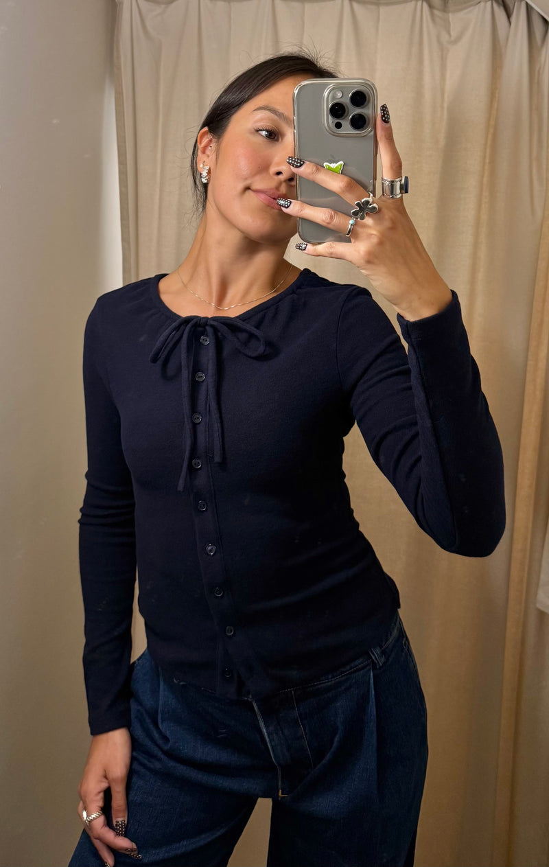 Jane Cardigan | Navy