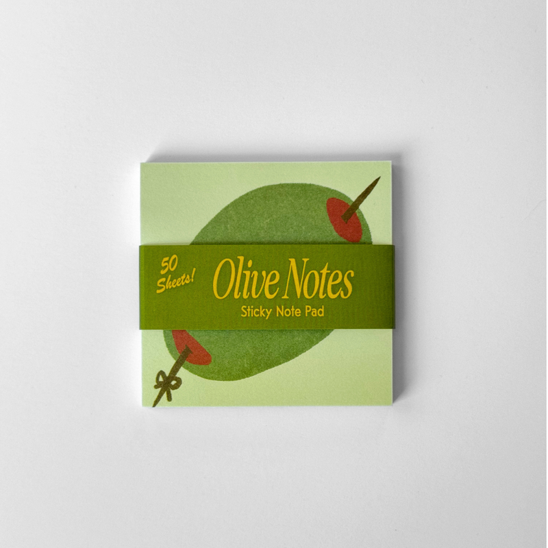 Olive Sticky Notes