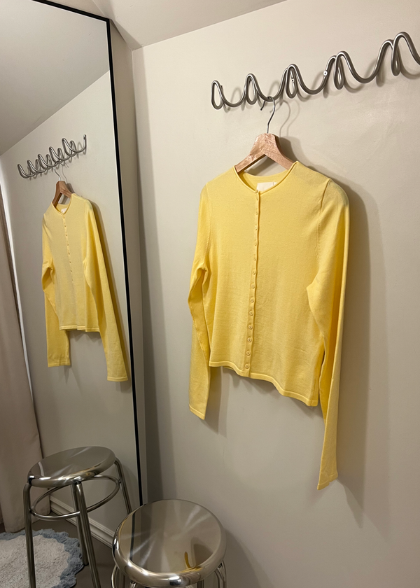 Shea Cardigan | Butter Yellow