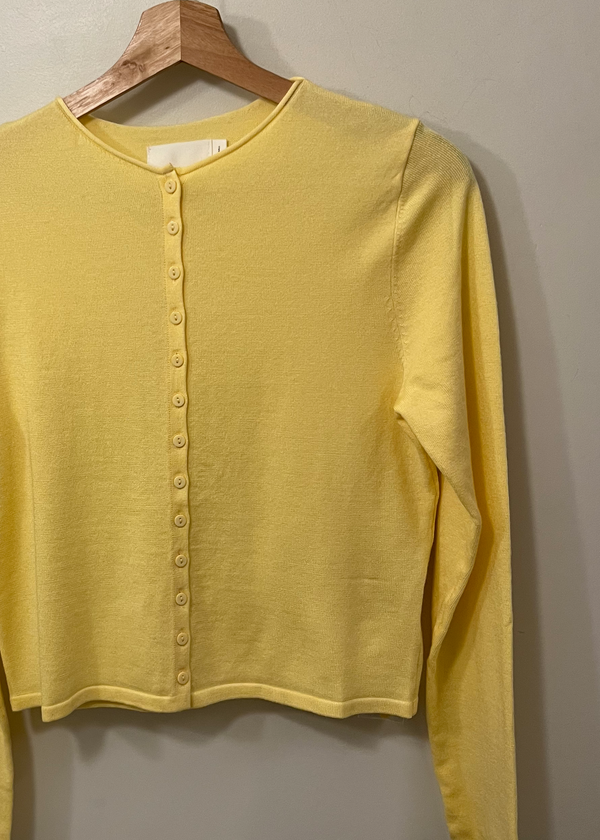 Shea Cardigan | Butter Yellow