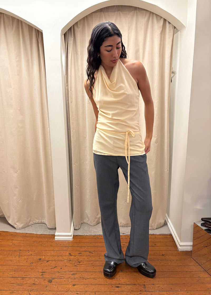 Faie Silk Top | Butter