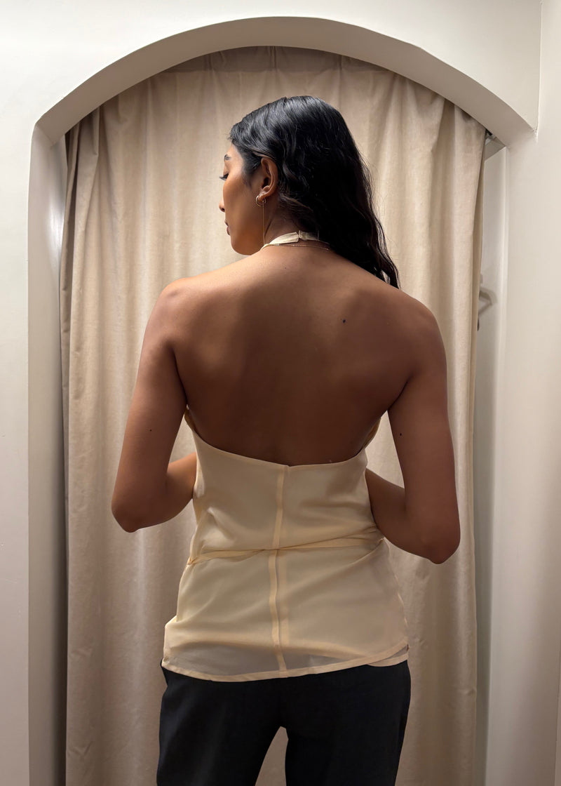 Faie Silk Top | Butter