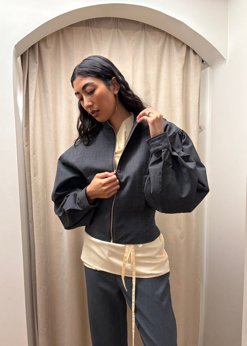 Globo Jacket | Charcoal