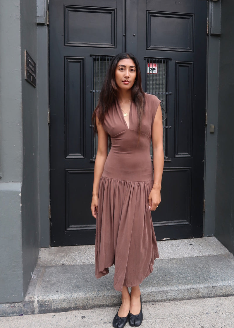 Twyla Dress | Brown