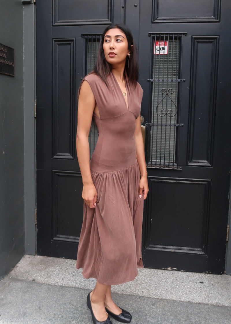Twyla Dress | Brown