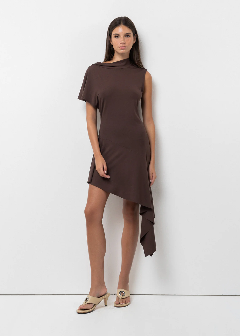 Plume Dress | Wood