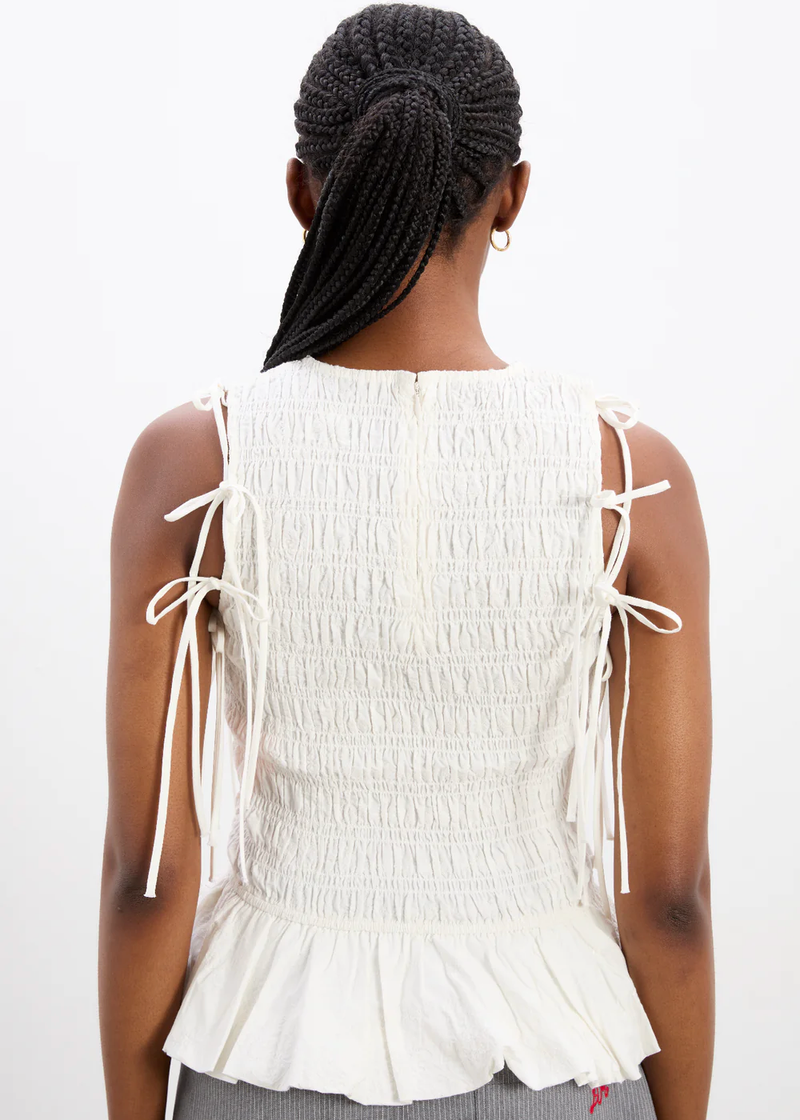 Becca Multi-Way Blouse | White
