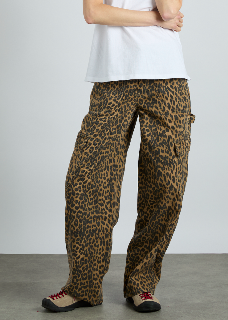 Cargo Jeans | Leopard