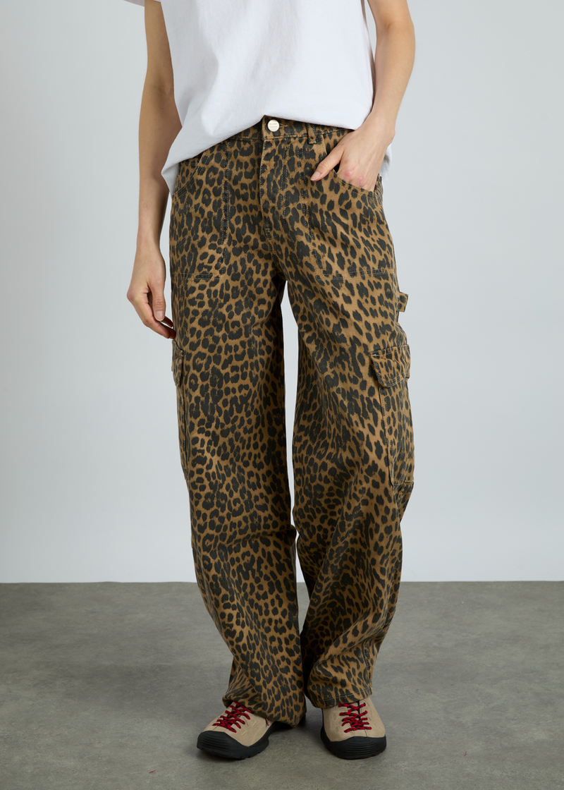 Cargo Jeans | Leopard