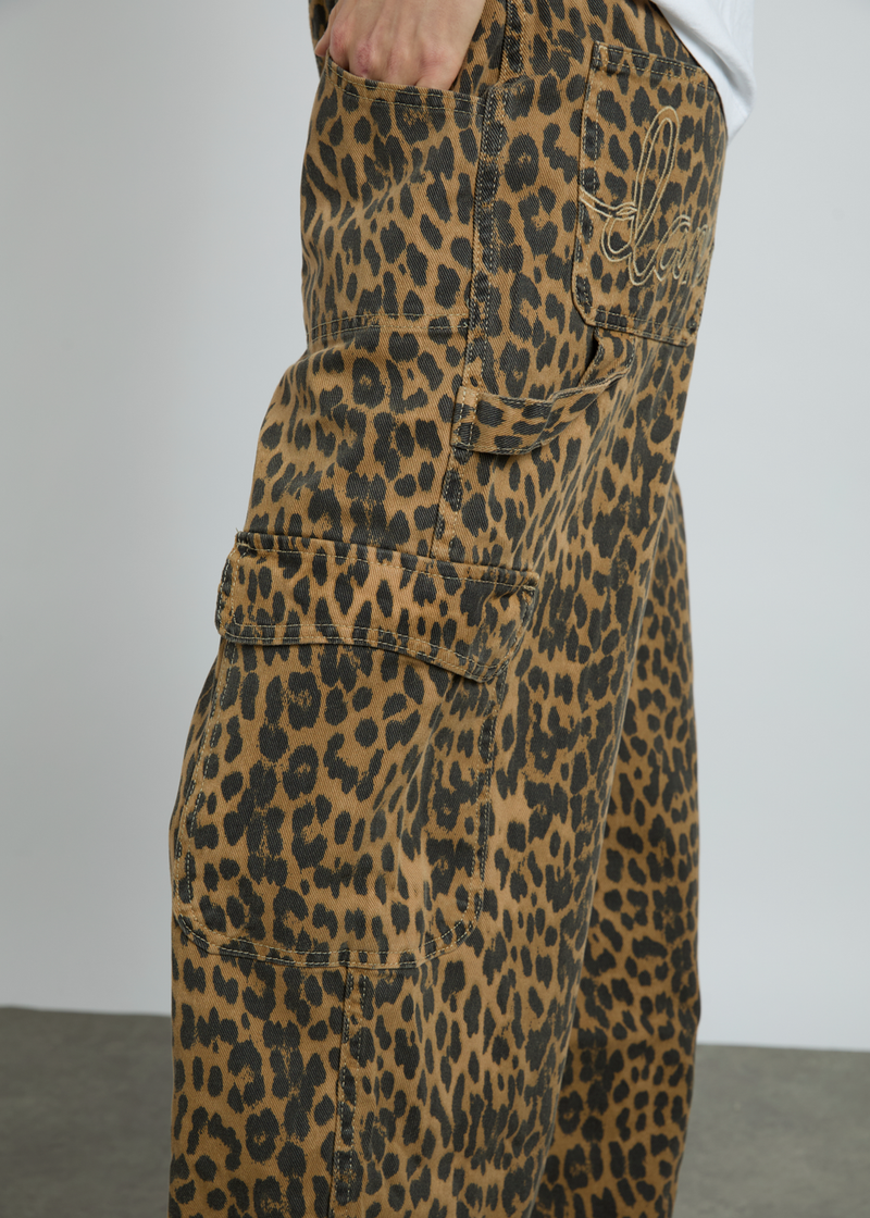 Cargo Jeans | Leopard