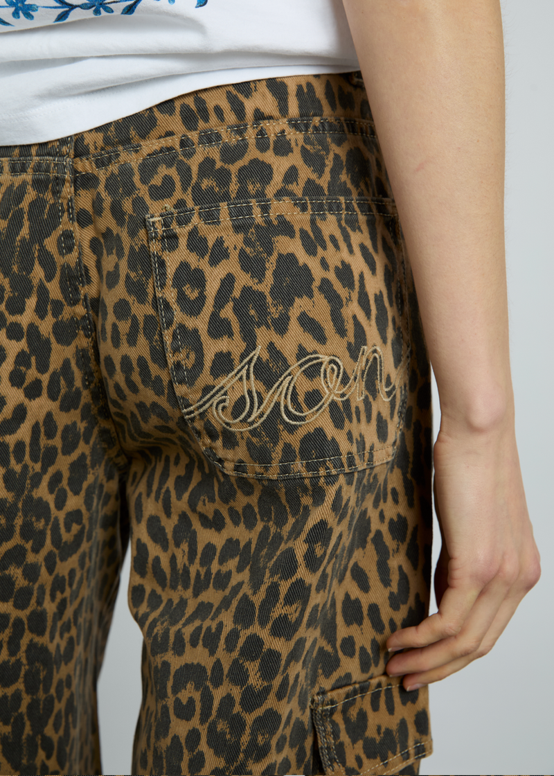 Cargo Jeans | Leopard