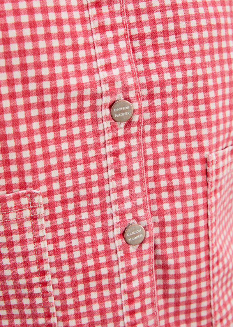 Mari Top | Red Gingham