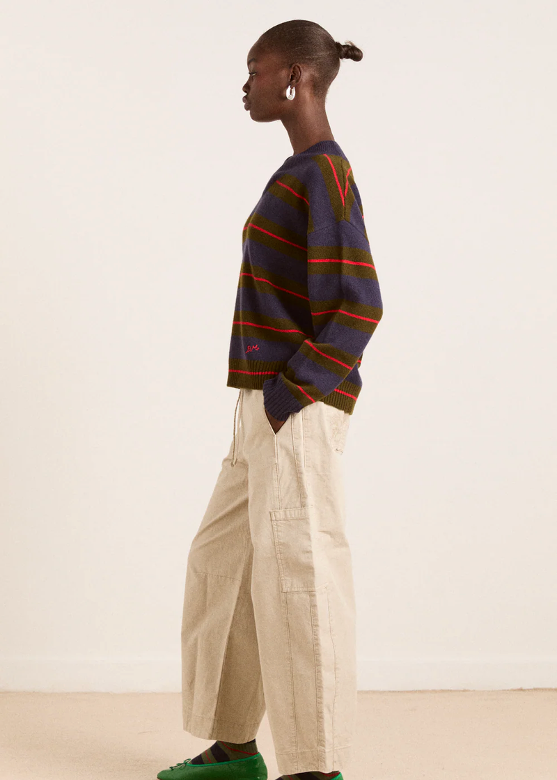 Odette V-neck Merino Wool Sweater