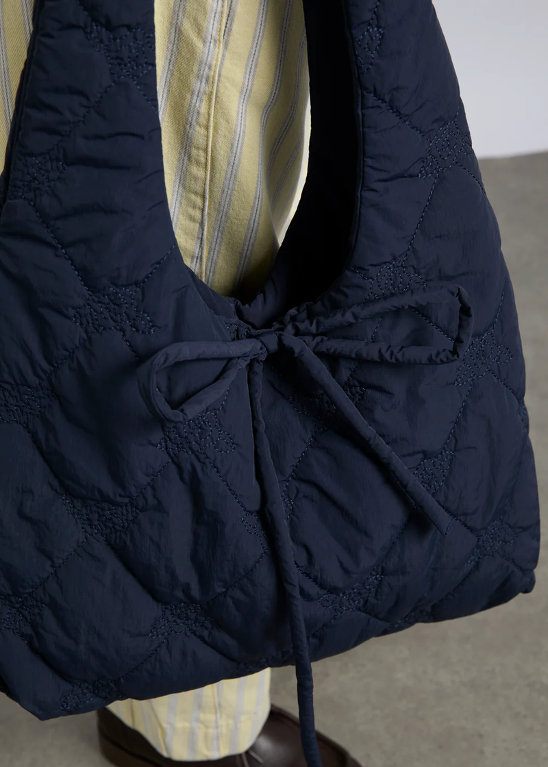 Roisin Quilted Bag | Navy