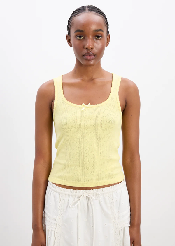 Salome Pointelle Cami | Butter