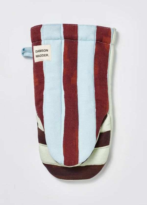 Single Oven Glove | Mixed Stripe