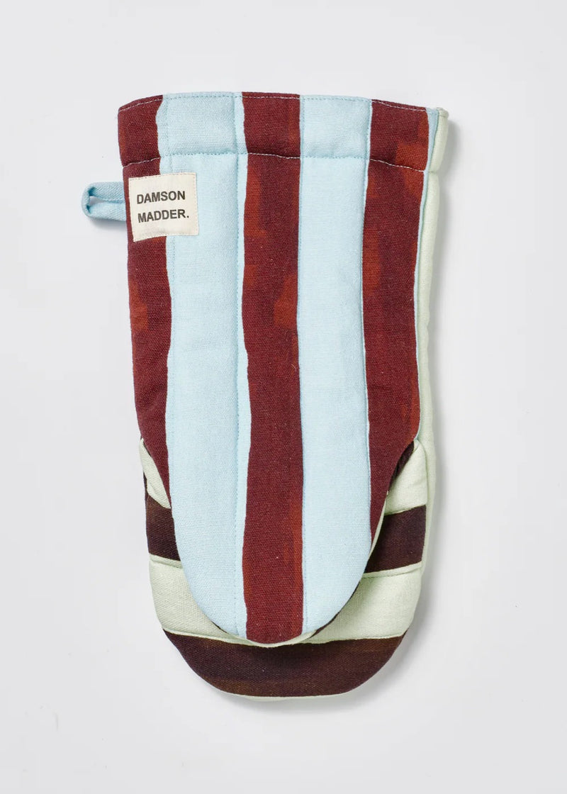Single Oven Glove | Mixed Stripe