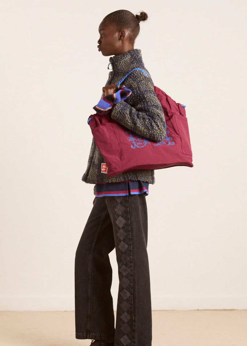 Wilma Techy Shopper | Burgundy