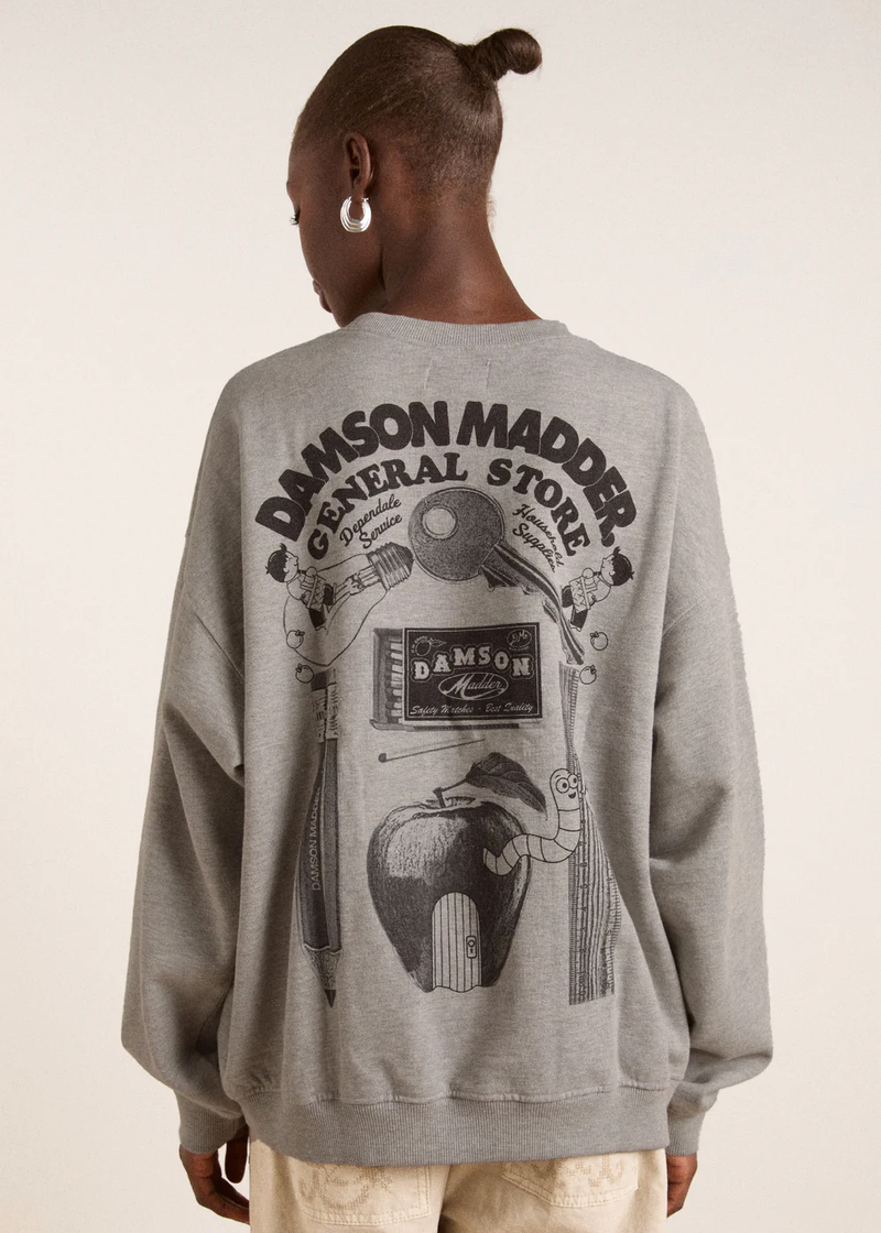 DM General Store Sweatshirt | Grey Marl