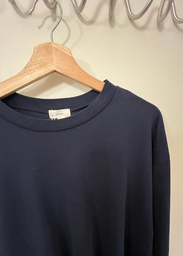 Jersey Boyfriend Crewneck | Navy