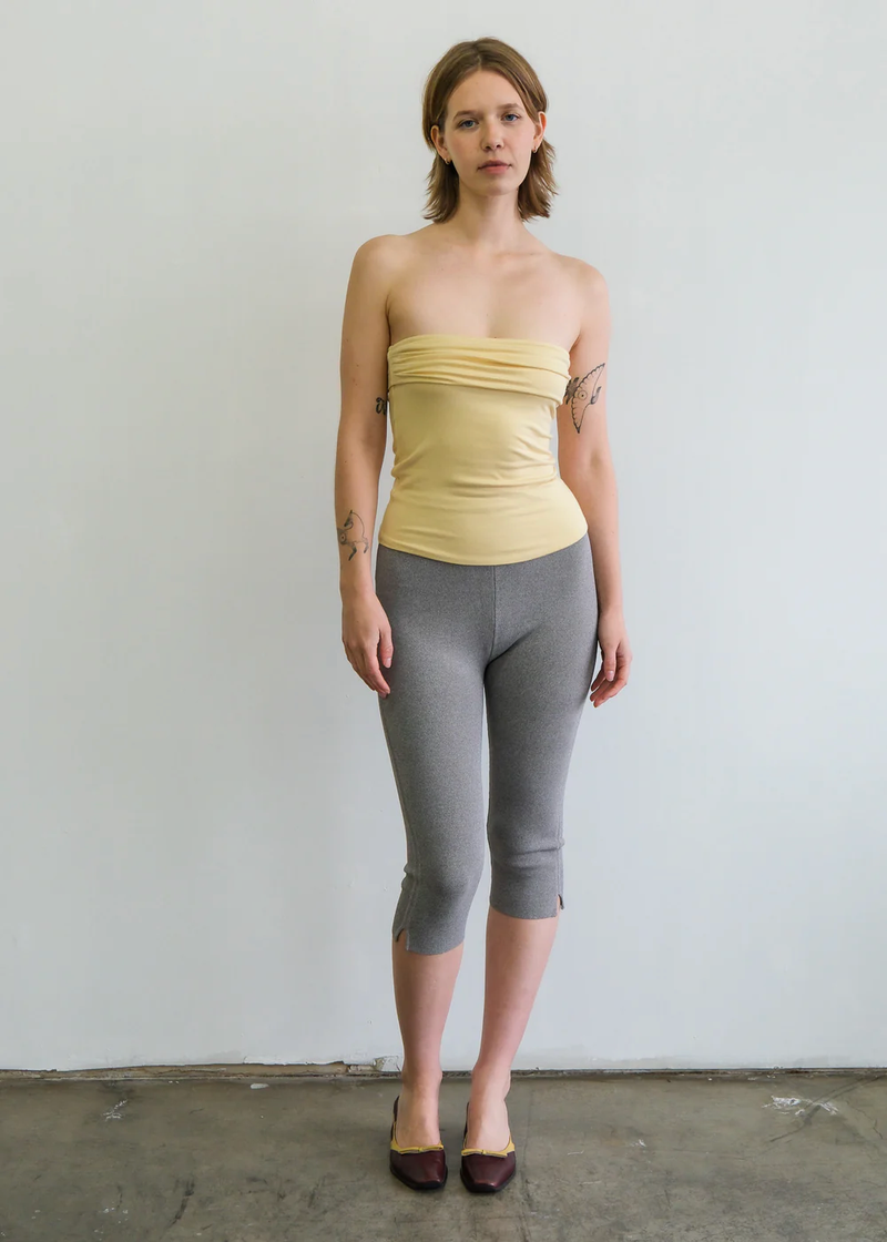 Maxine Capris | Heather Grey