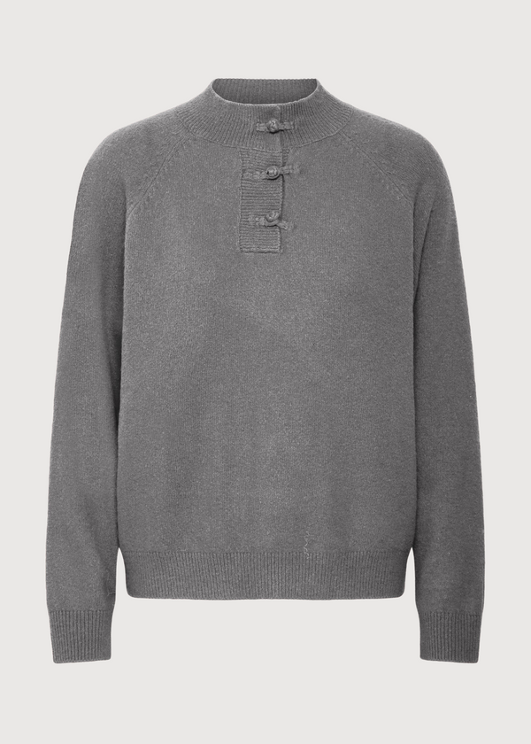 Dasila Knot Sweater| Grey