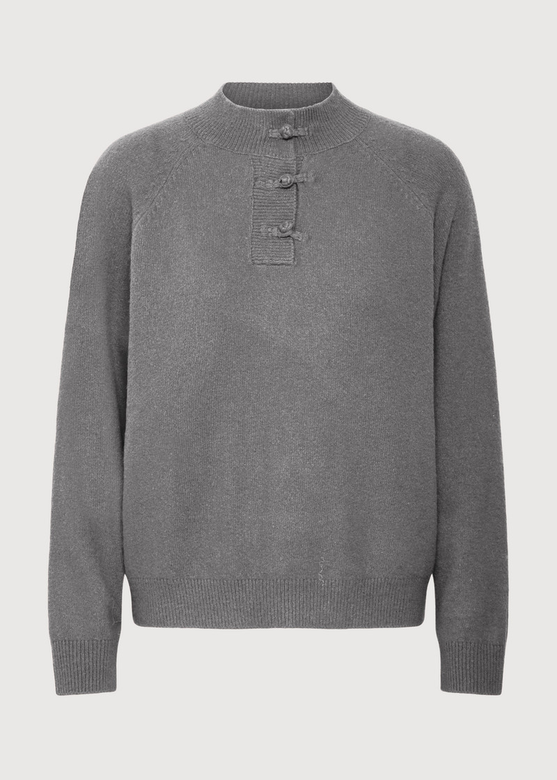 Dasila Knot Sweater| Grey