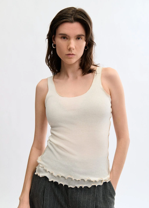 Becca Tank | Cream