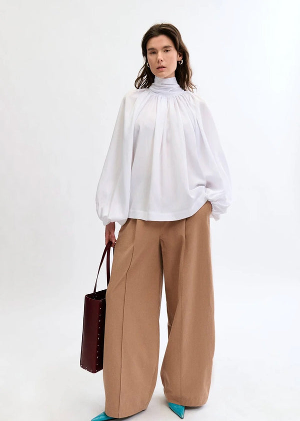 Bowie Reversible Blouse | White