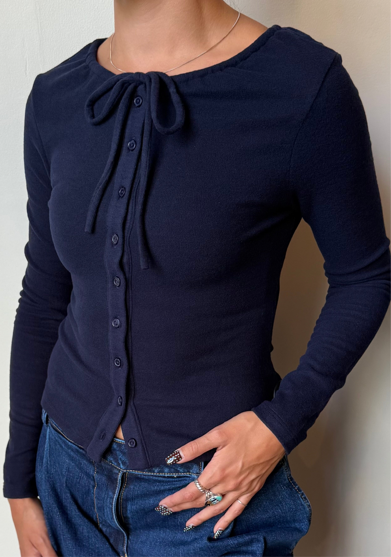 Jane Cardigan | Navy