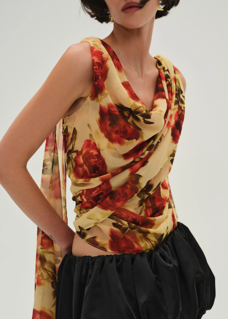 Harper Top with Drapery