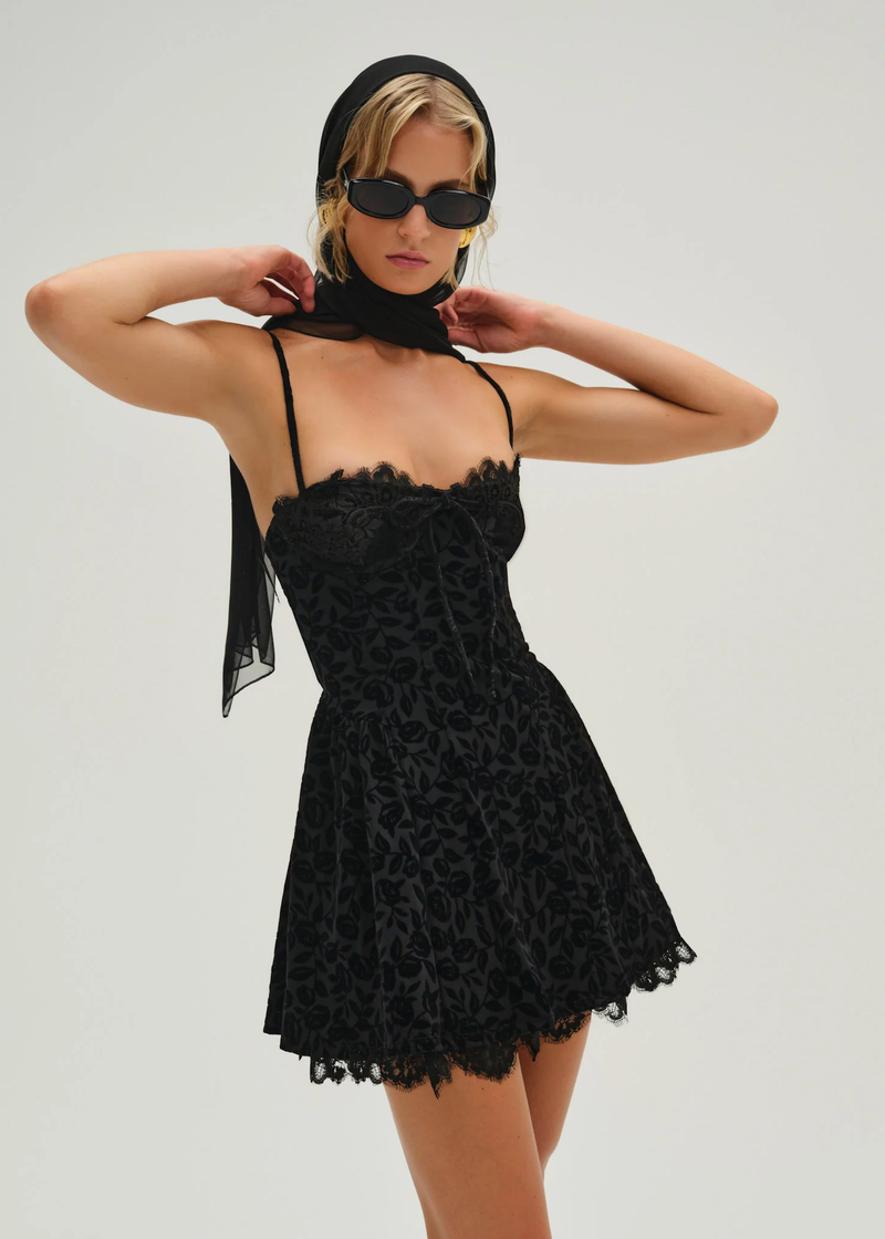 For love and lemons black dress on sale