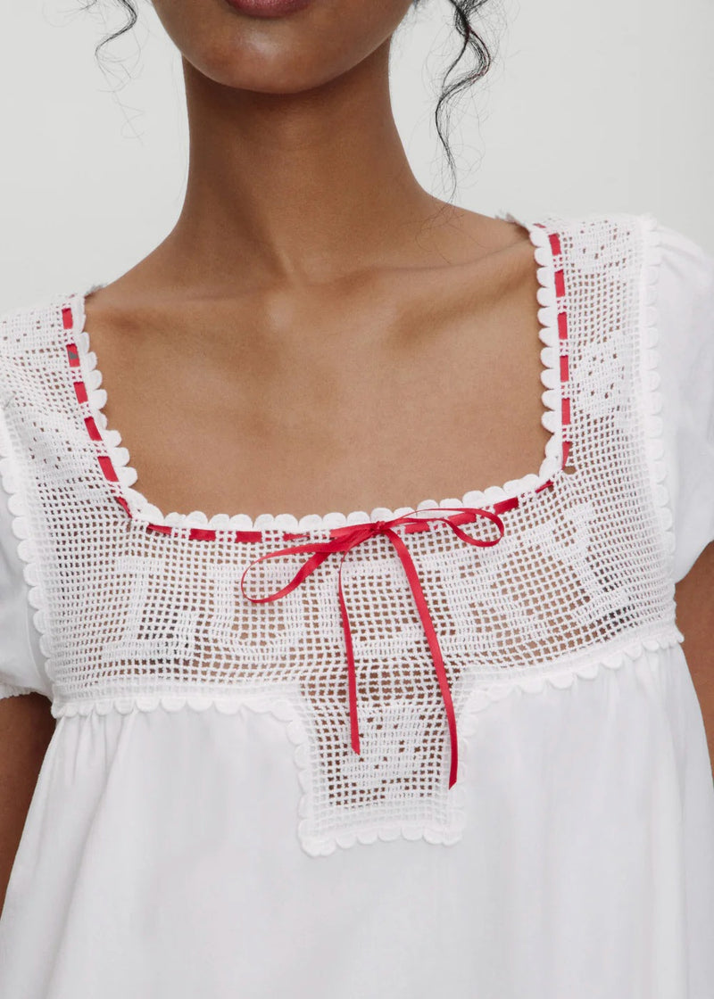 x BELLA HADID Western Poplin Mini Dress