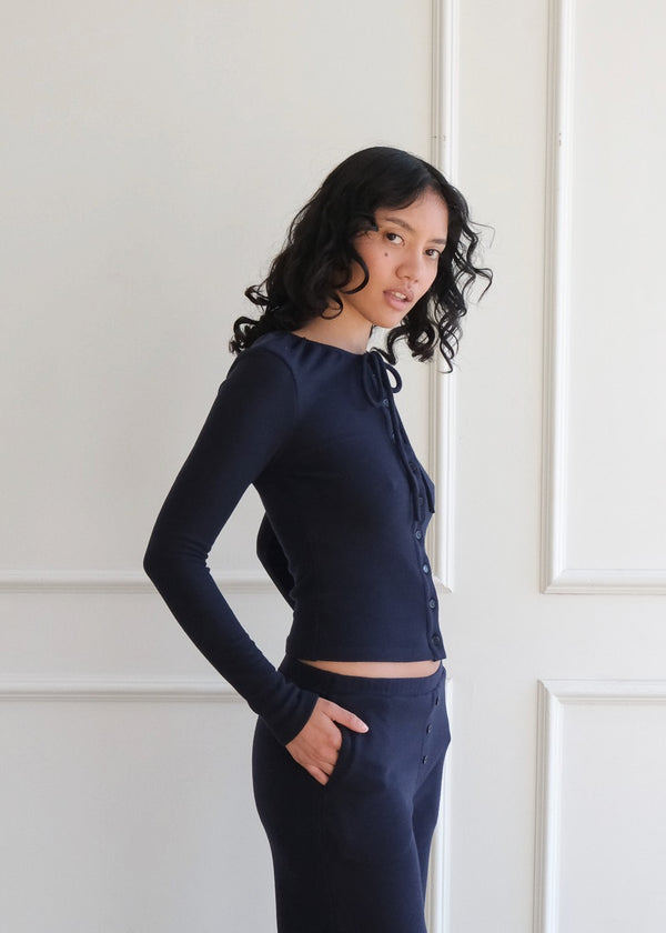 Jane Cardigan | Navy