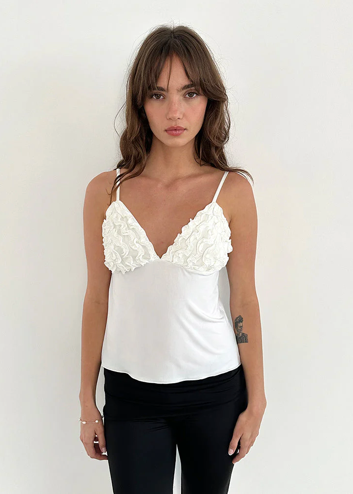 Gio Ruffle Cami Top