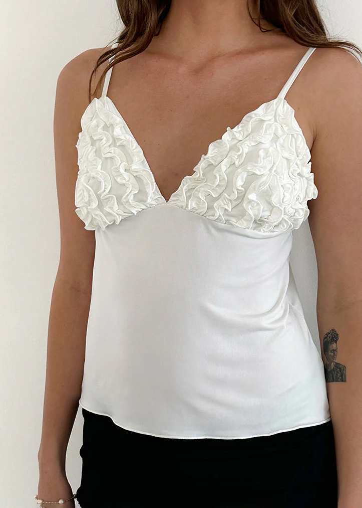 Gio Ruffle Cami Top