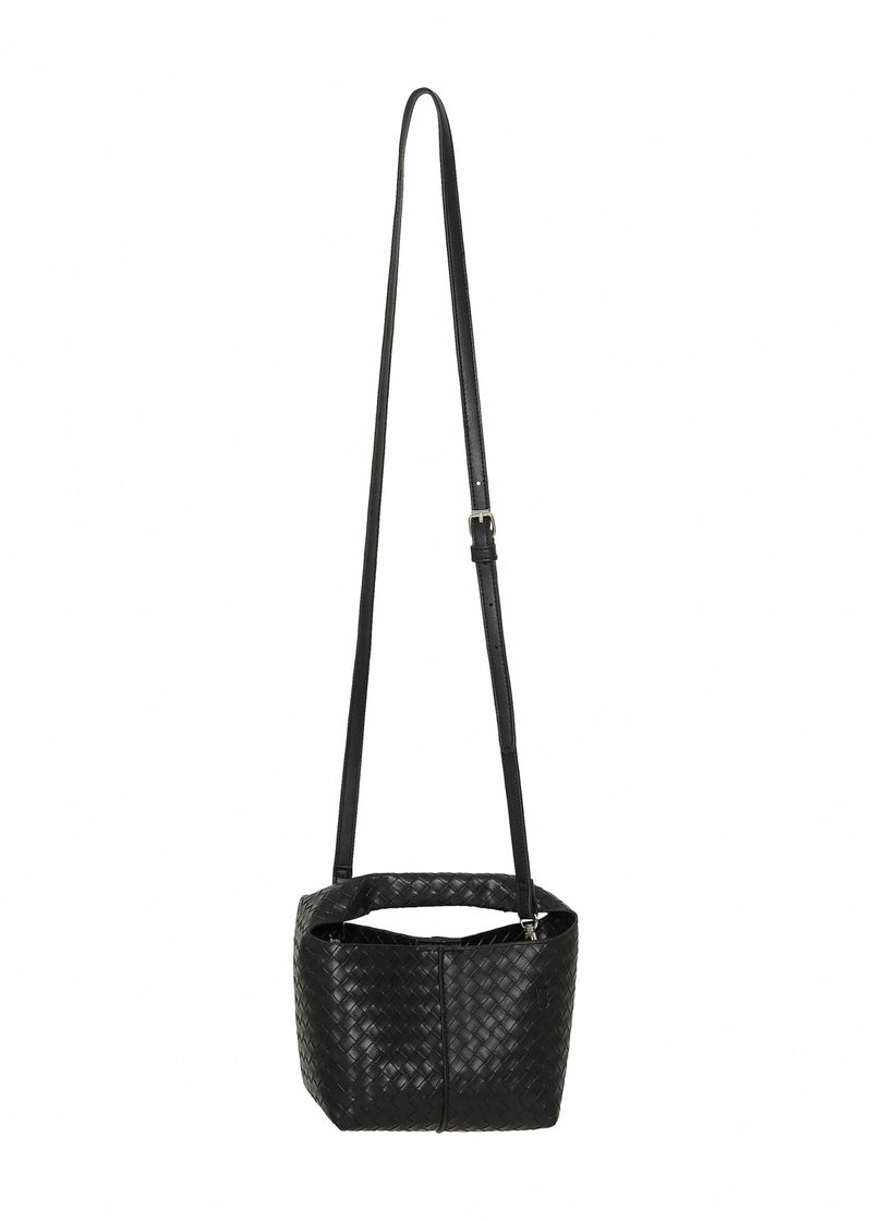 Woven mini bag with Removable Straps