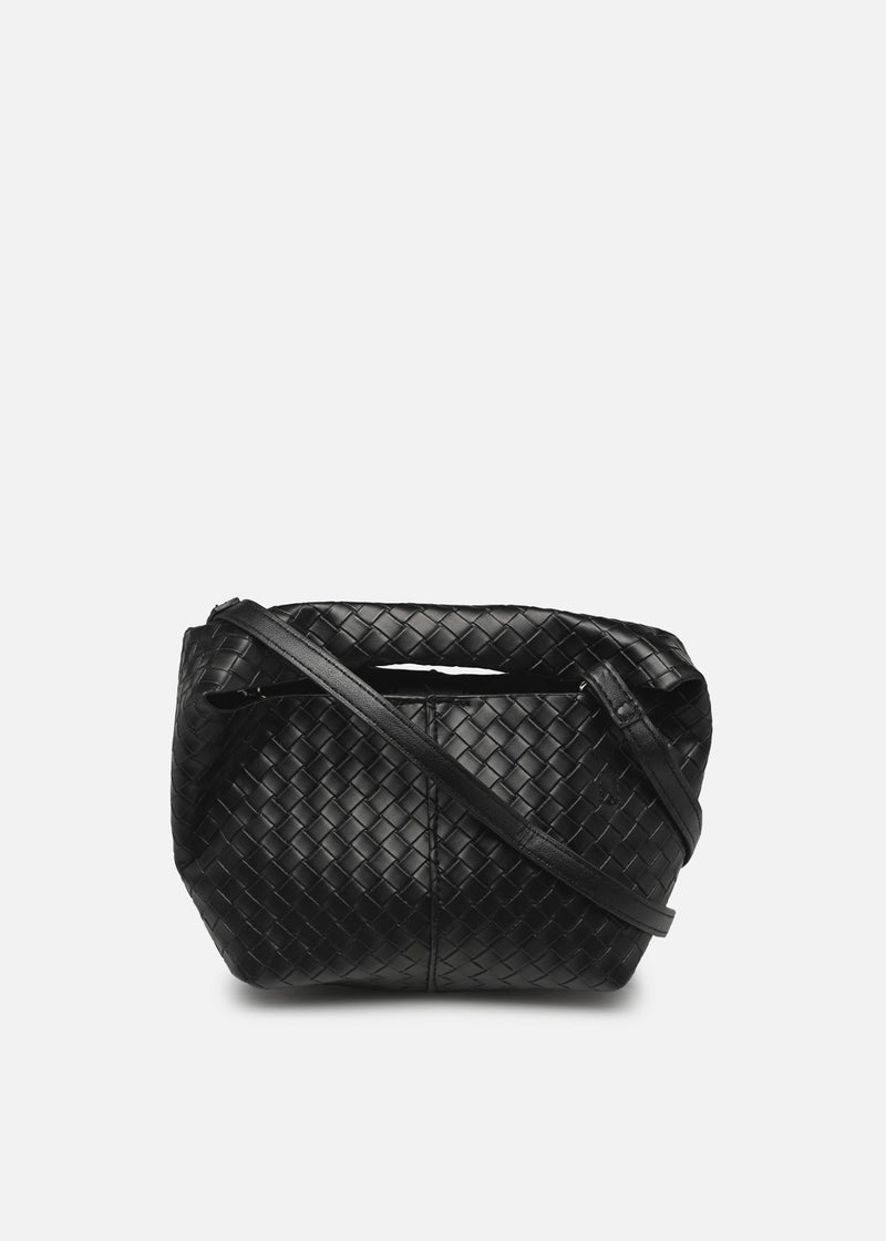 Woven mini bag with Removable Straps