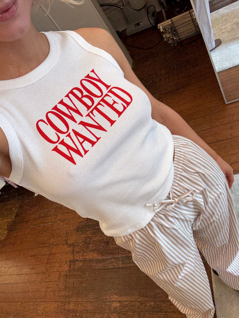 Cowboy Wanted Tank