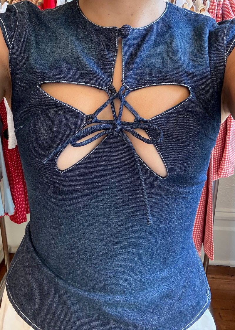 Denim Star Top II