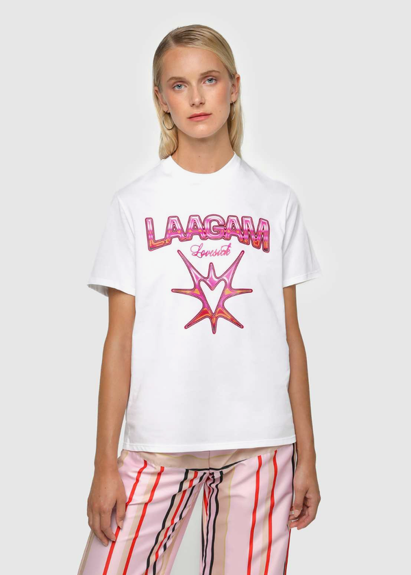 'Lovesick' Cotton Logo T-shirt